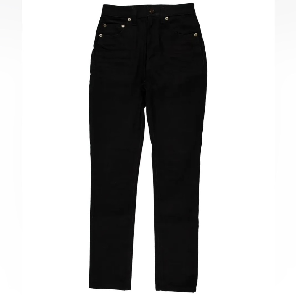 Saint Laurent Skinny Leg Jeans Black size 24 Authentic great condition